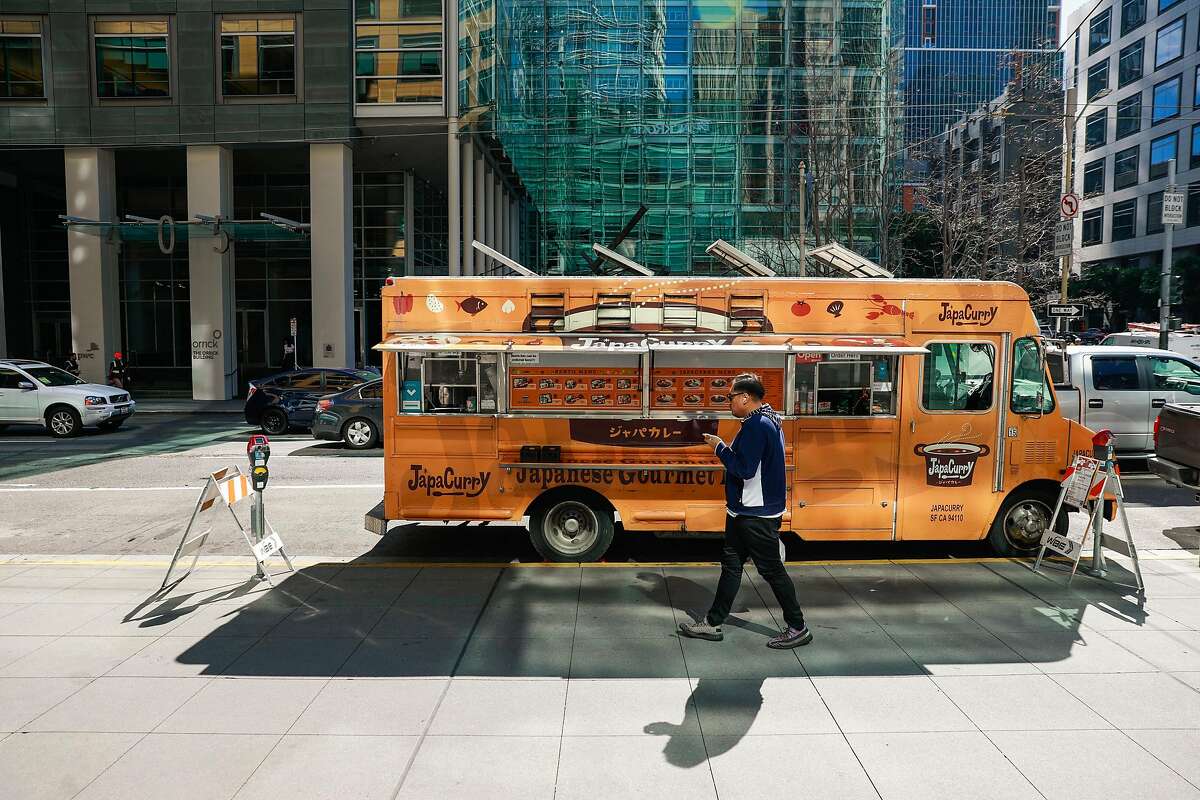 The JapaCurry food truck South of Market was doing bigger business in March.