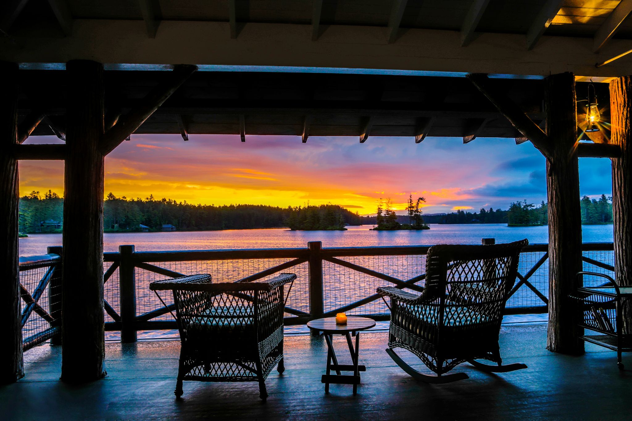 Iconic lakefront camp for sale in the Adirondacks