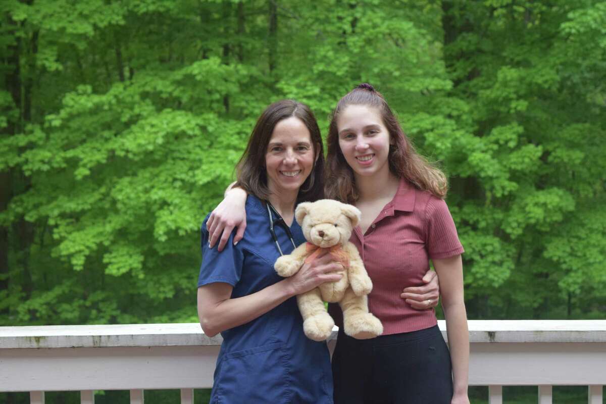 Dr. Amy Agoglia, left, and her daughter, Becca Cohen, have written a children's book about the COVID-19 pandemic.