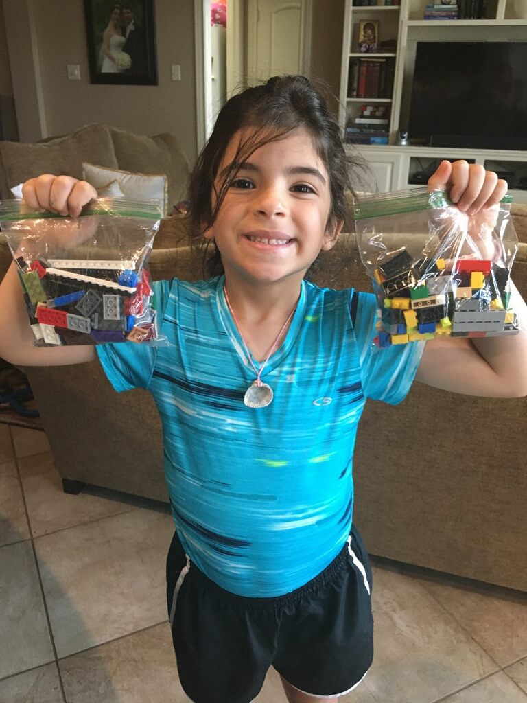 Pearland family builds a Lego wheelchair ramp for dad