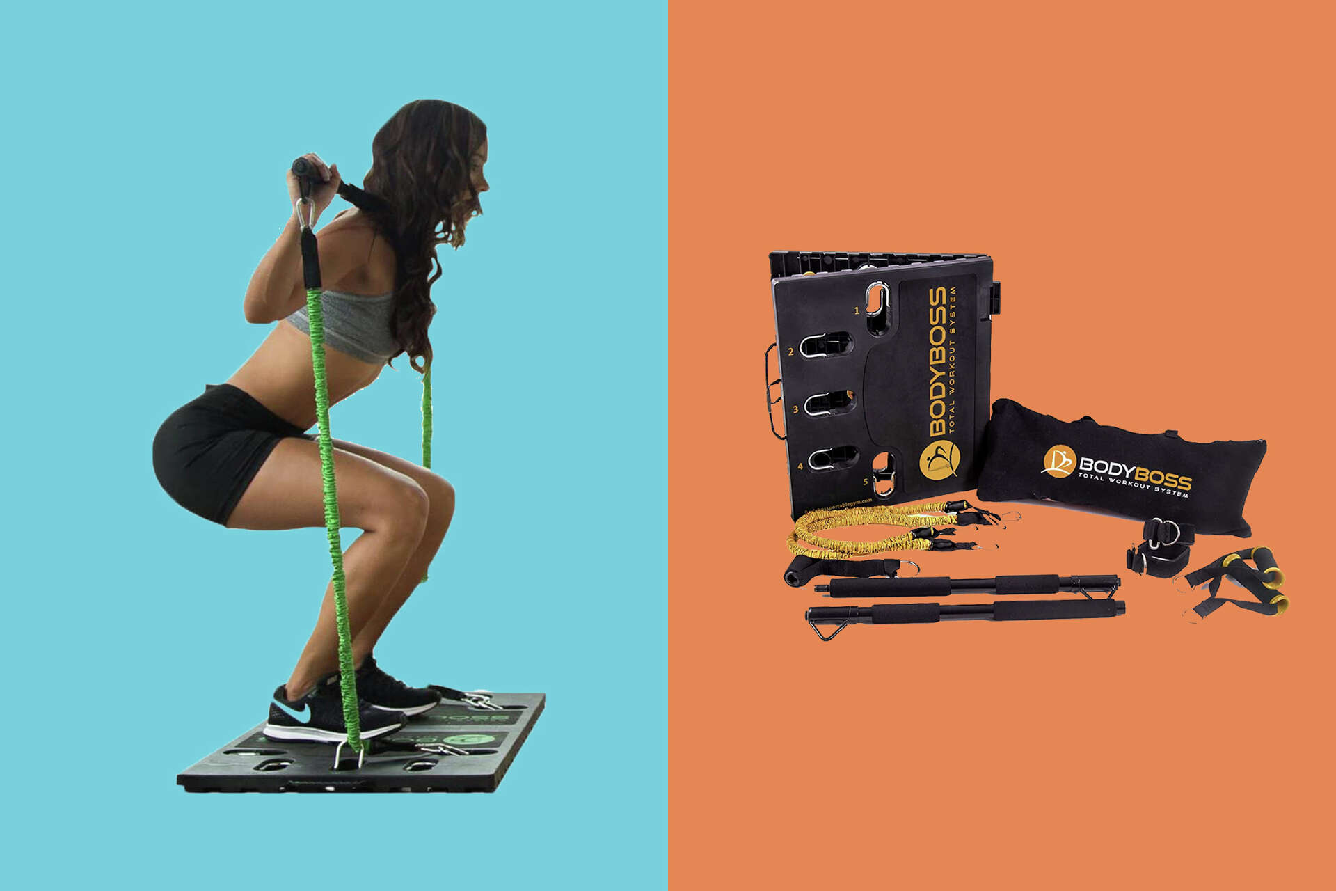 BODYBOSS BodyBoss Portable Gym (Version 2.0) - Train at Home