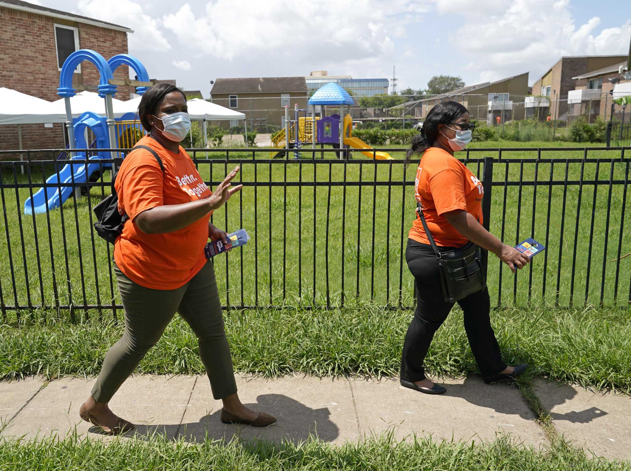 In Houston neighborhoods hardest hit by COVID, city takes safety ...
