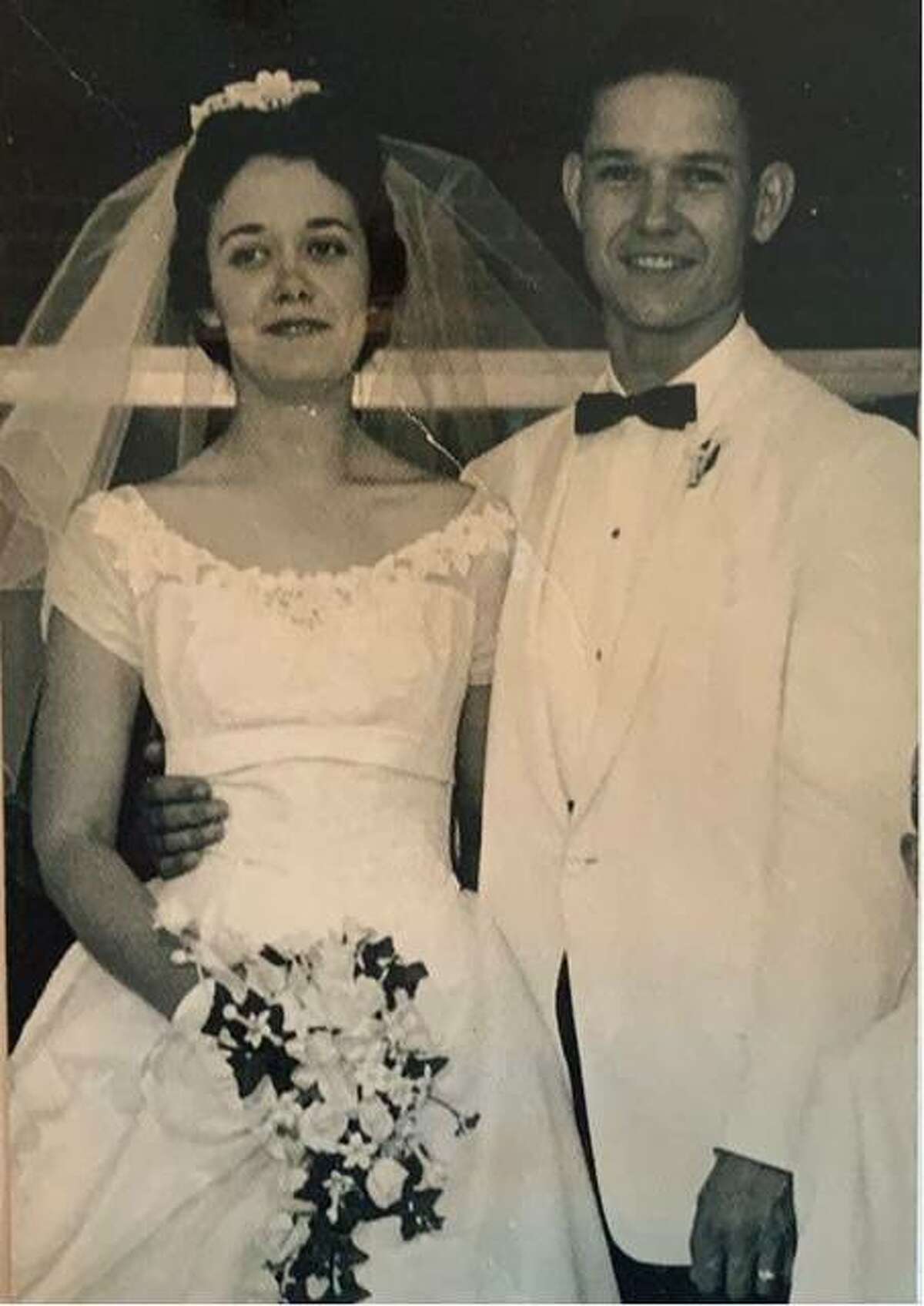 Donald and Marilynn Joehl at their wedding