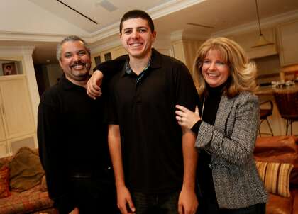 Marlo Bramlett (left), with son Joseph and wife Debbie, experienced bias when trying to get Joseph into youth golf events. He asks “At what point do the kids get discouraged?”
