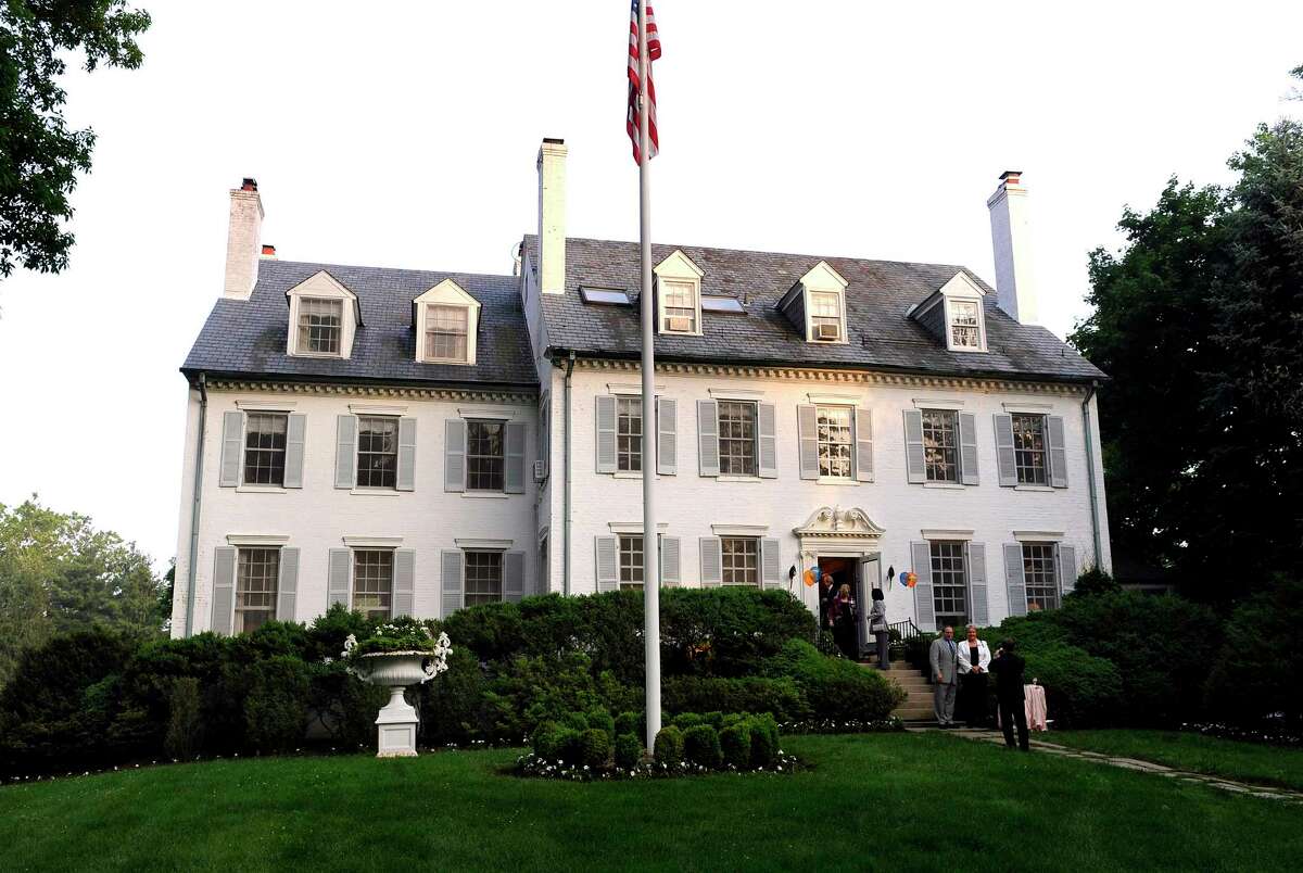 "Hickory Hill," the home of Robert Kennedy and his family in McLean, Va., from 1957 to 2010. An urn planter being sought by his daughter, Kerry Kennedy, is shown next to the flagpole in this 2009 photo.