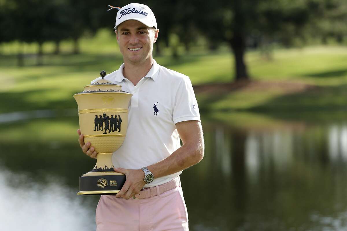 Golfer Justin Thomas wins WGC event, ascends to No. 1 in world rankings