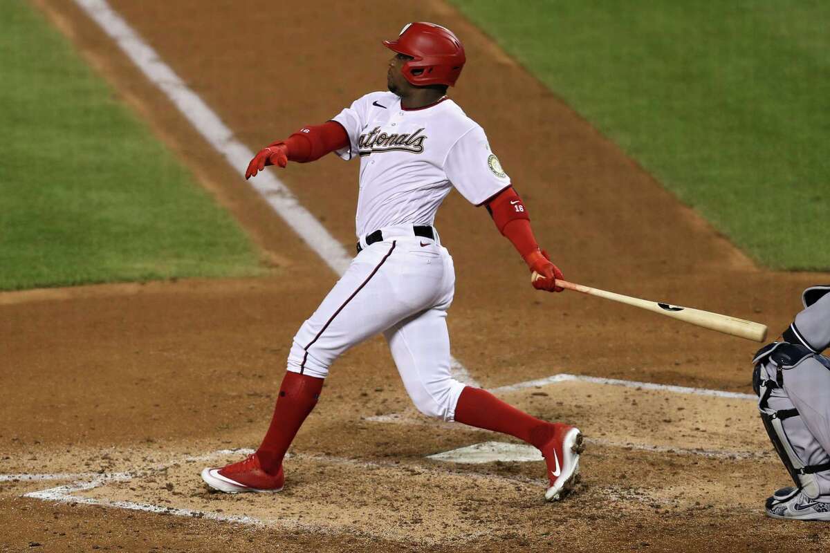 Victor Robles sitting for Nationals on Wednesday