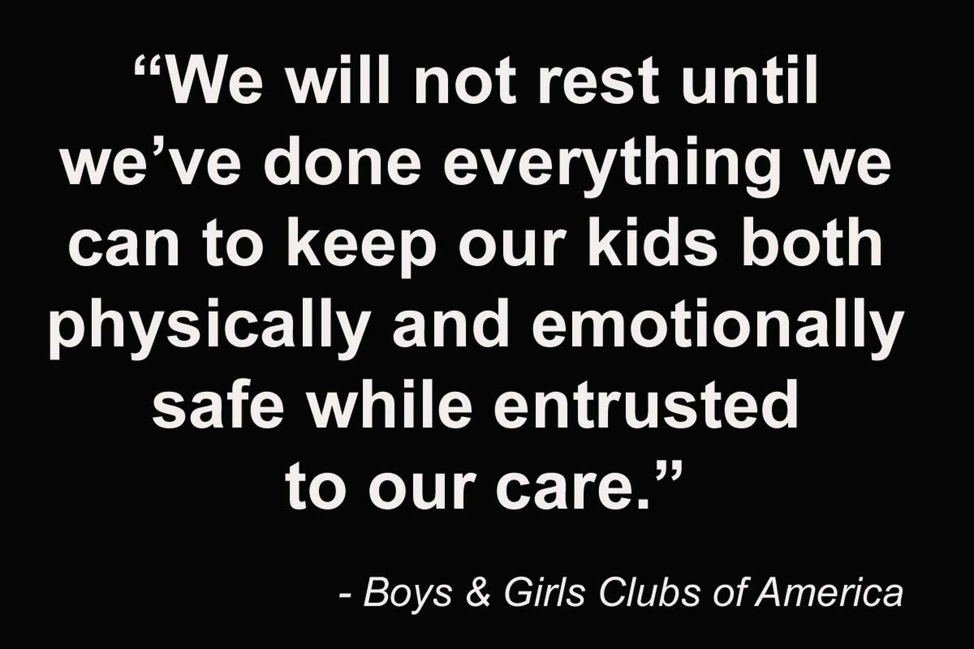 Boys & Girls Clubs releases review of child sex abuse prevention