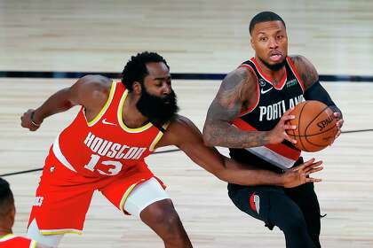 Rockets James Harden Finding Foul Filled Bubble Houstonchronicle Com