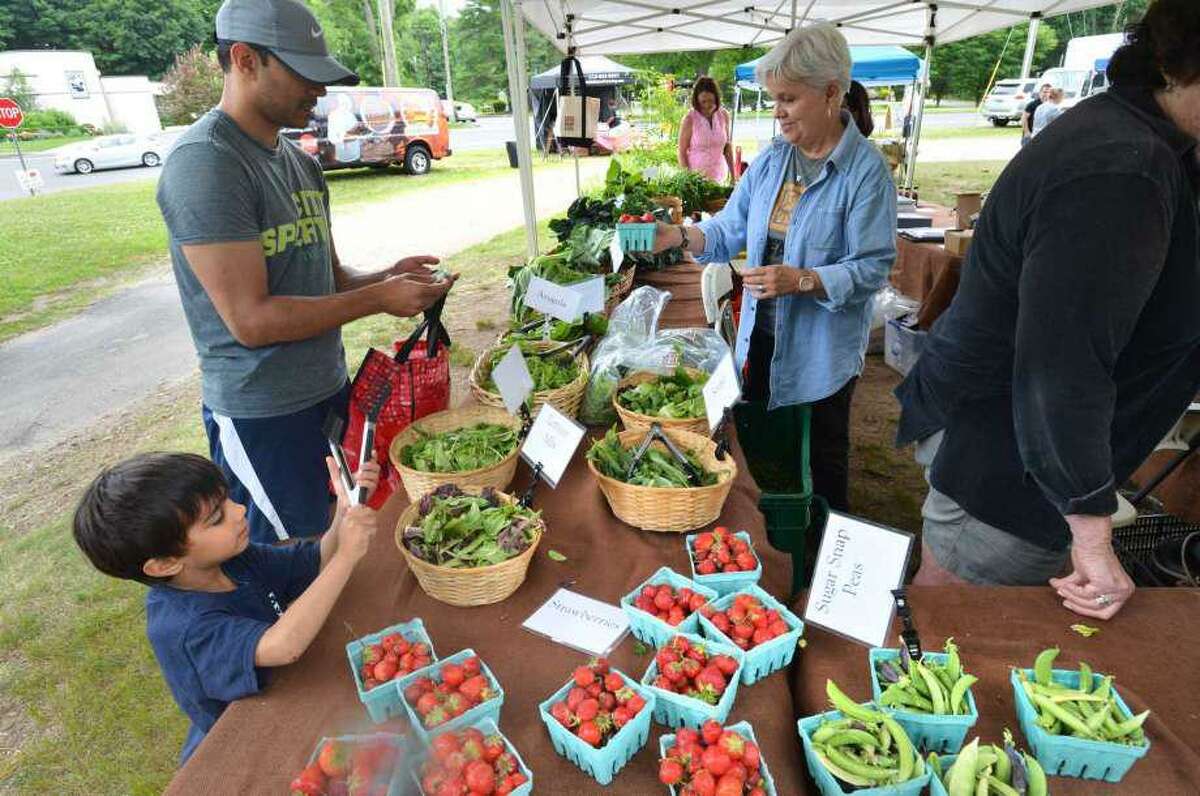 The Wilton Farmers Market is open today, Wednesday, Aug. 5.