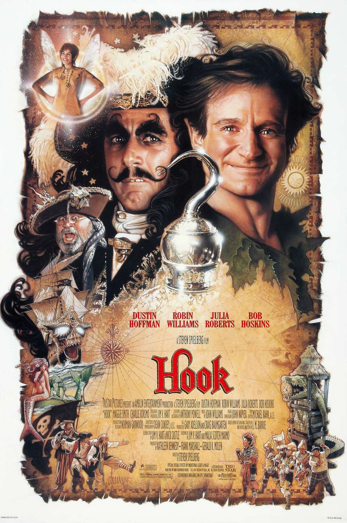 "Hook" is a much better film than it has ever been given credit for.