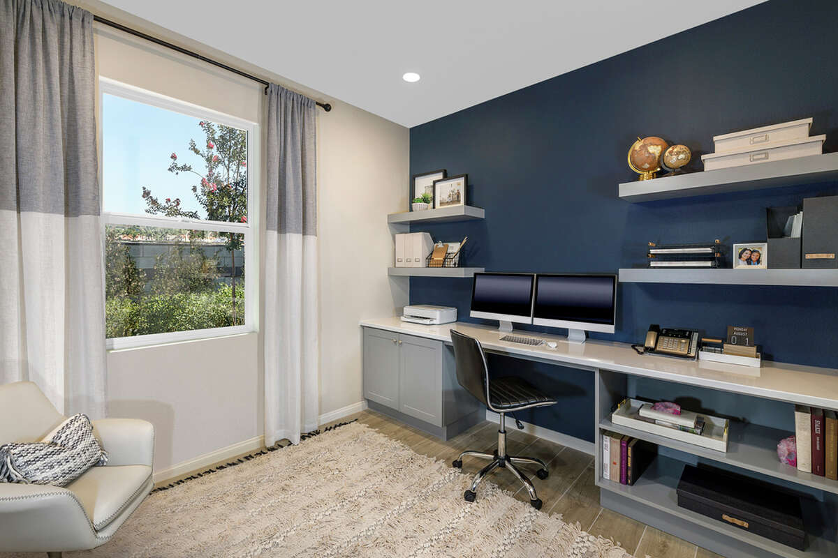 KB Home is rolling out a personalized home office across the U.S. The new home office, shown in the Talavera community in Menifee, Calif., will be introduced in the Houston market in the next few months.