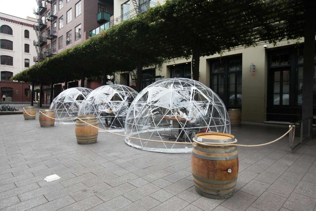 See inside this San Francisco restaurant’s ‘quarantine bubble’ patio