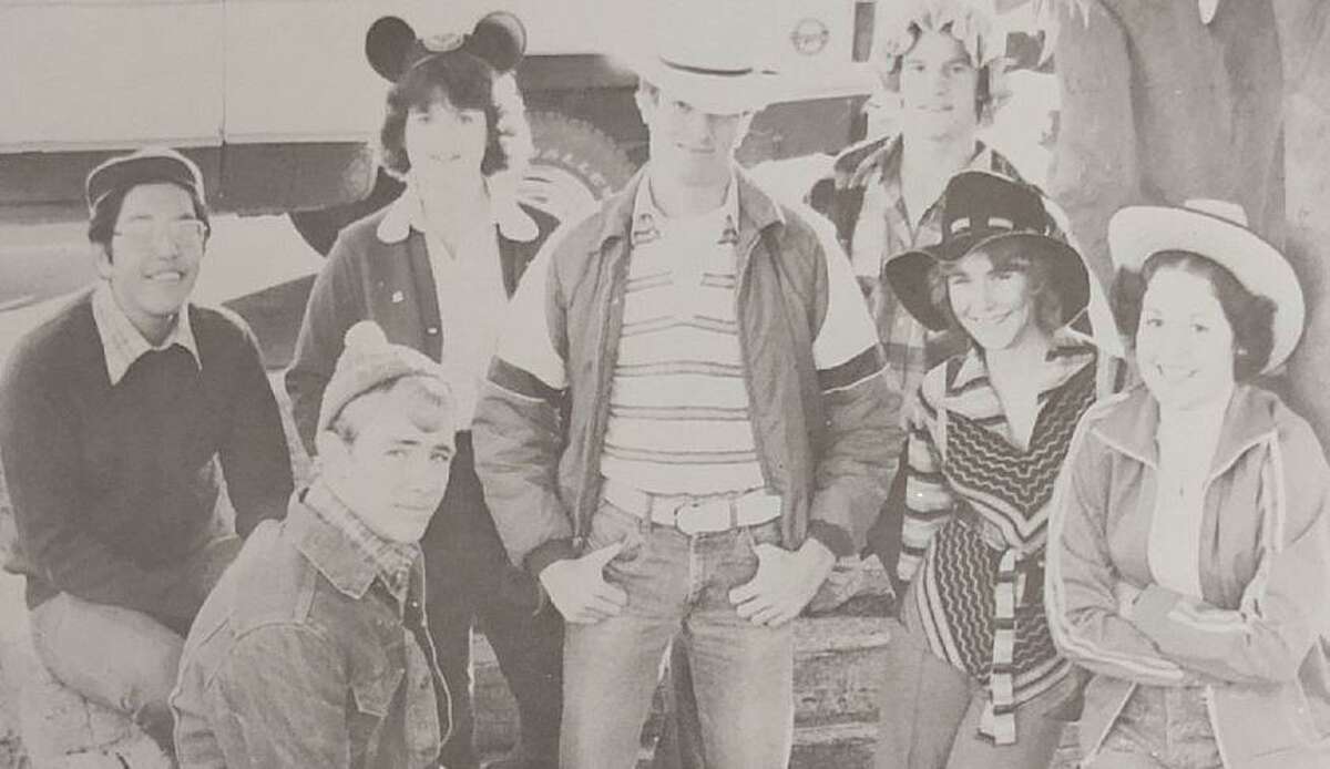 Houston Chronicle food editor Greg Morago attended Boys State in 1977 when he was a student at Casa Grande Union High School in Casa Grande, Ariz. He is shown, far left, with other Boys State and Girls State participants from his high school