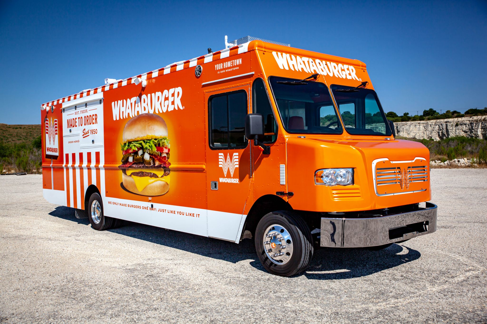 Whataburger unveils new food truck going on a multistate tour in 2021