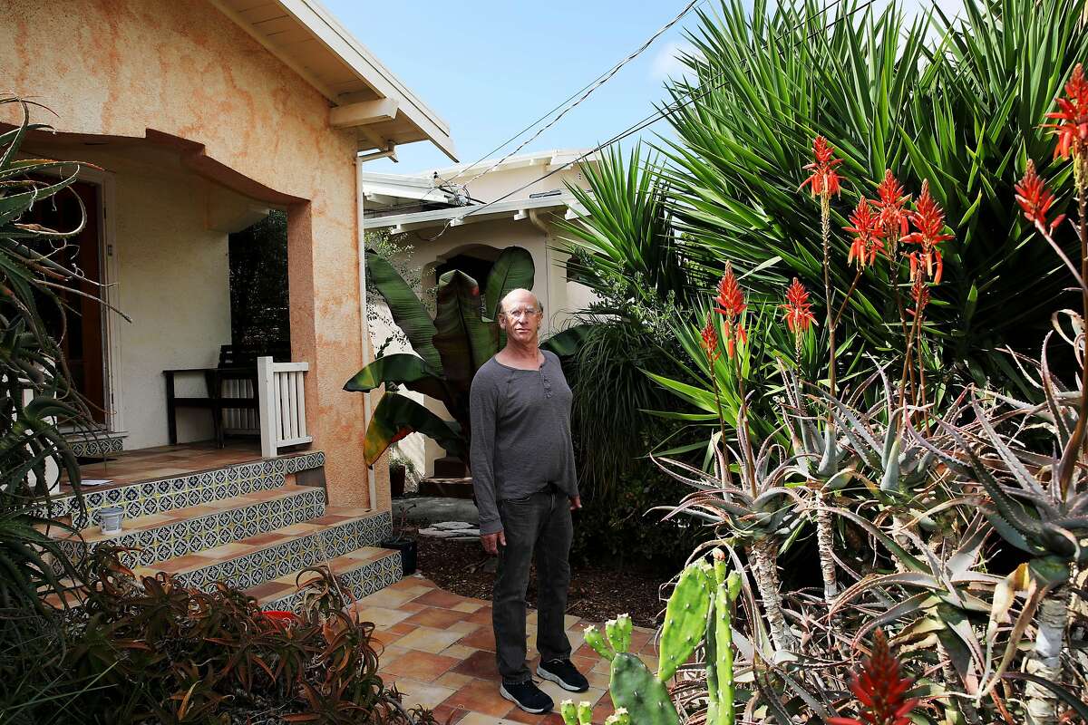 Robin Schild poses for a portrait at his home on Wednesday, August 5, 2020, in Albany, Calif. Robin invested a total of $650K, starting in 2016, in an alleged Ponzi scheme by dead Novato businessman Ken Casey.