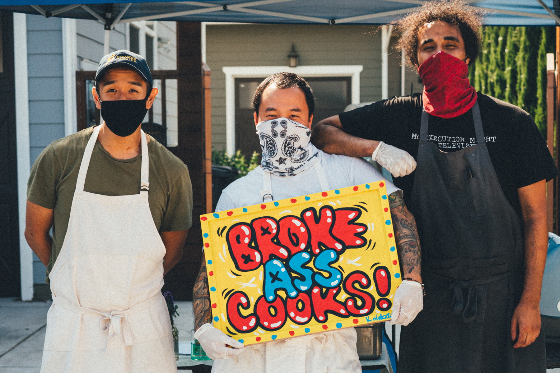 Meet the ‘Brokeass Cooks’ who started a pop-up in their Oakland backyard