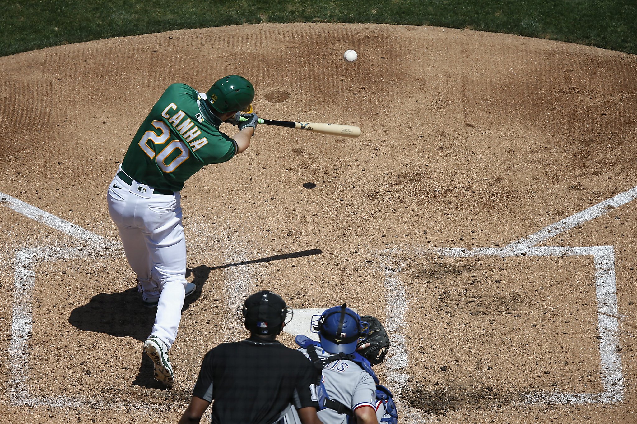 Mark Canha says in-game ESPN interview wasn't much of a distraction – NBC  Sports Bay Area & California