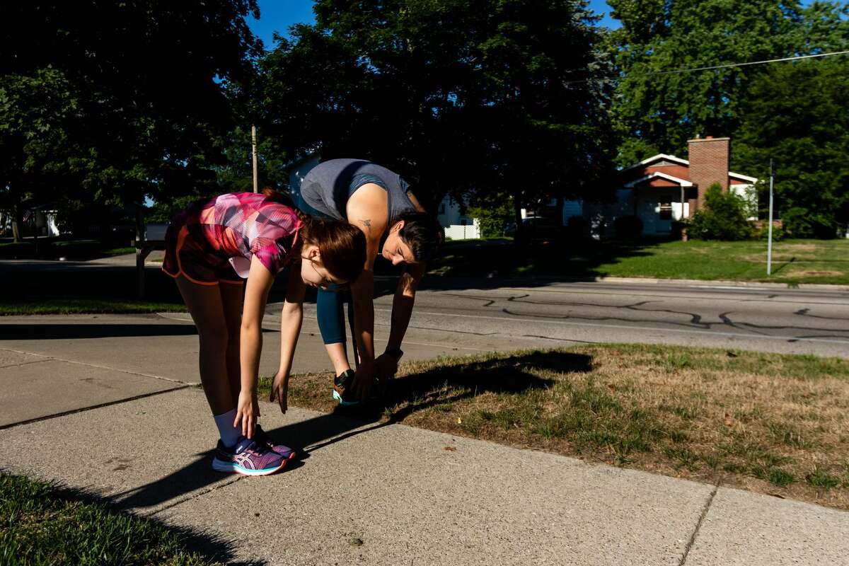 Photos Annual TriKidsTry triathlon takes virtual format