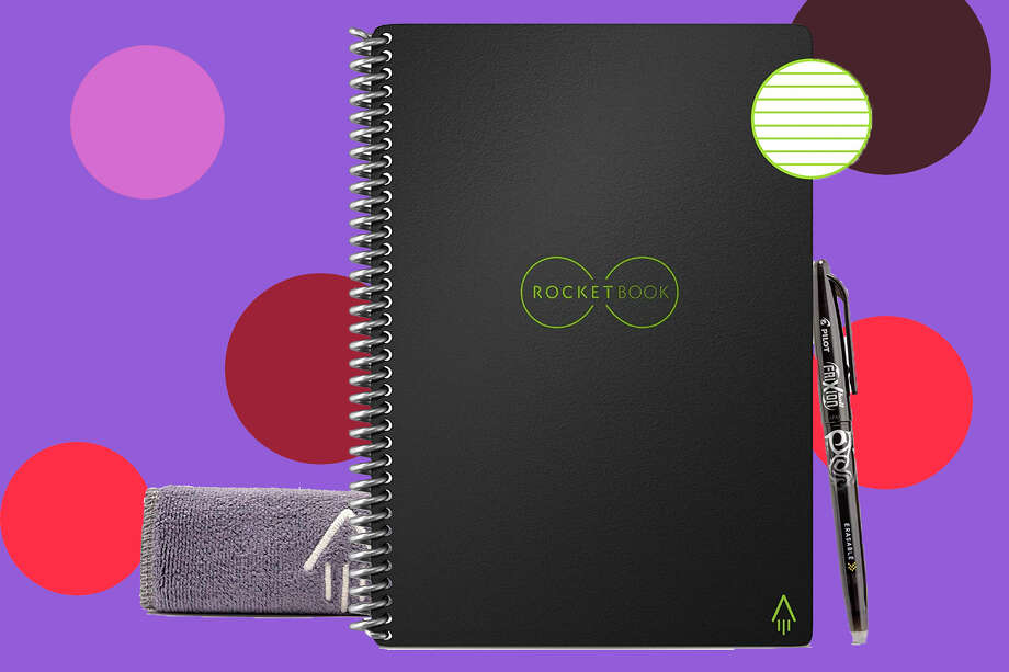 This appenabled reusable notebook is perfect for school, work and more