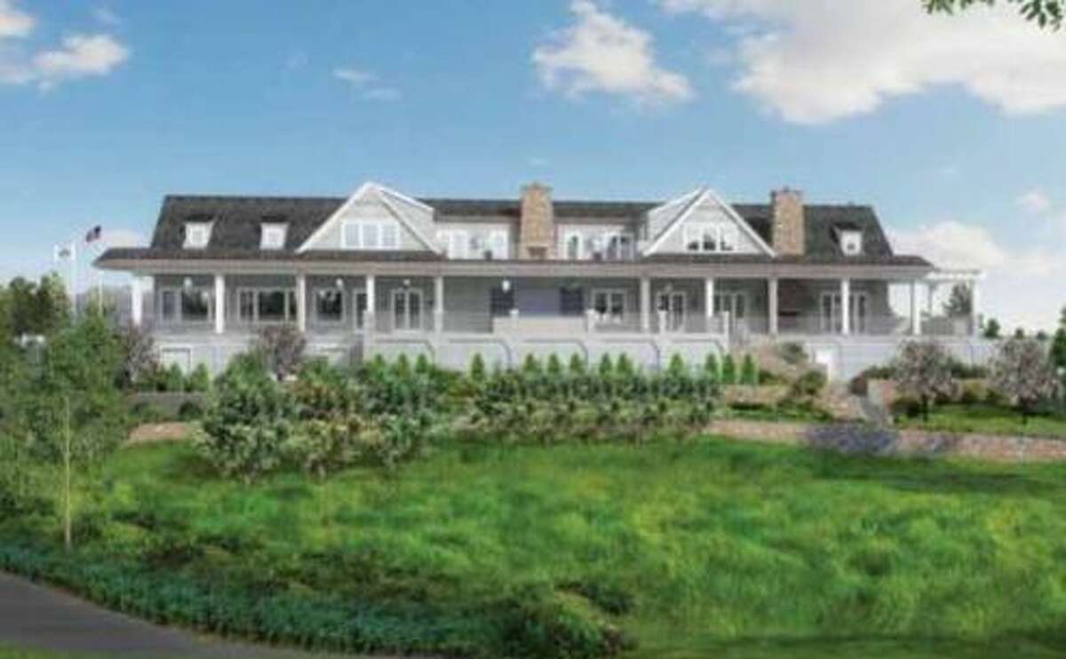 A new clubhouse is due for construction at the Innis Arden Golf Club, previewed in an artist’s rendering.