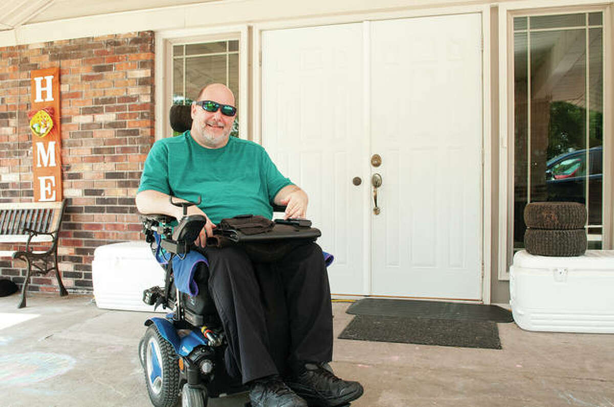 Keith Andersen, 54, is quadriplegic and is thankful for some of the regulations required under the Americans with Disabilities Act.