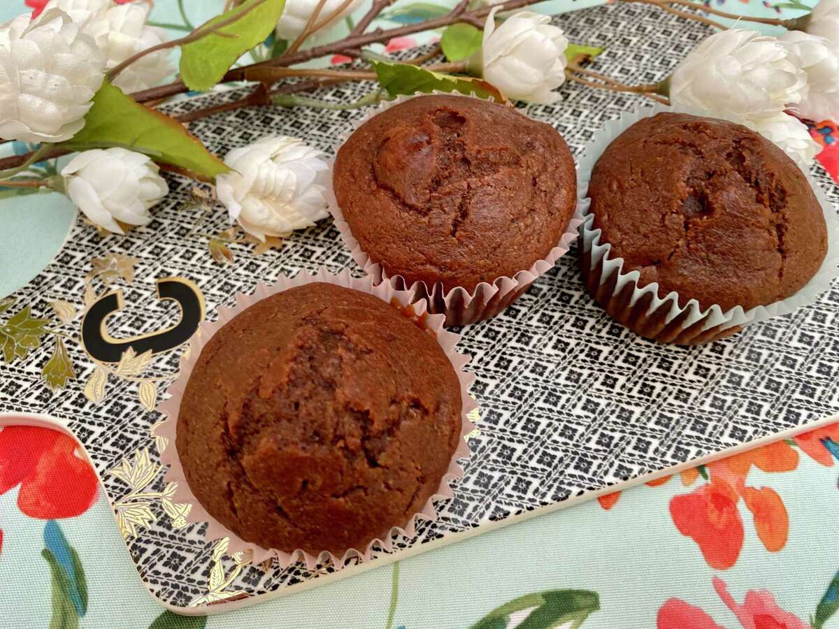 Chocolate zucchini muffins are a healthy and sweet treat.