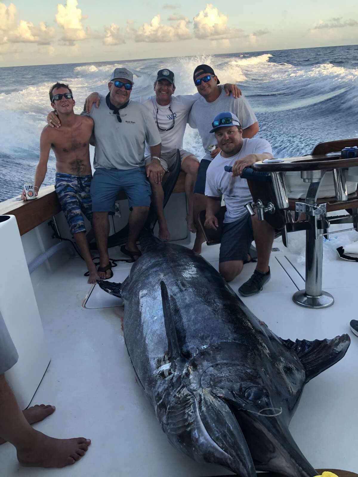 Fishermen competing in a the Texas Billfish Tournament last Friday caught a massive 737-pound blue marlin. According to tournament organizer Dave Cochrane, the fish was the largest blue marlin to ever be weighed in at Port Aransas.