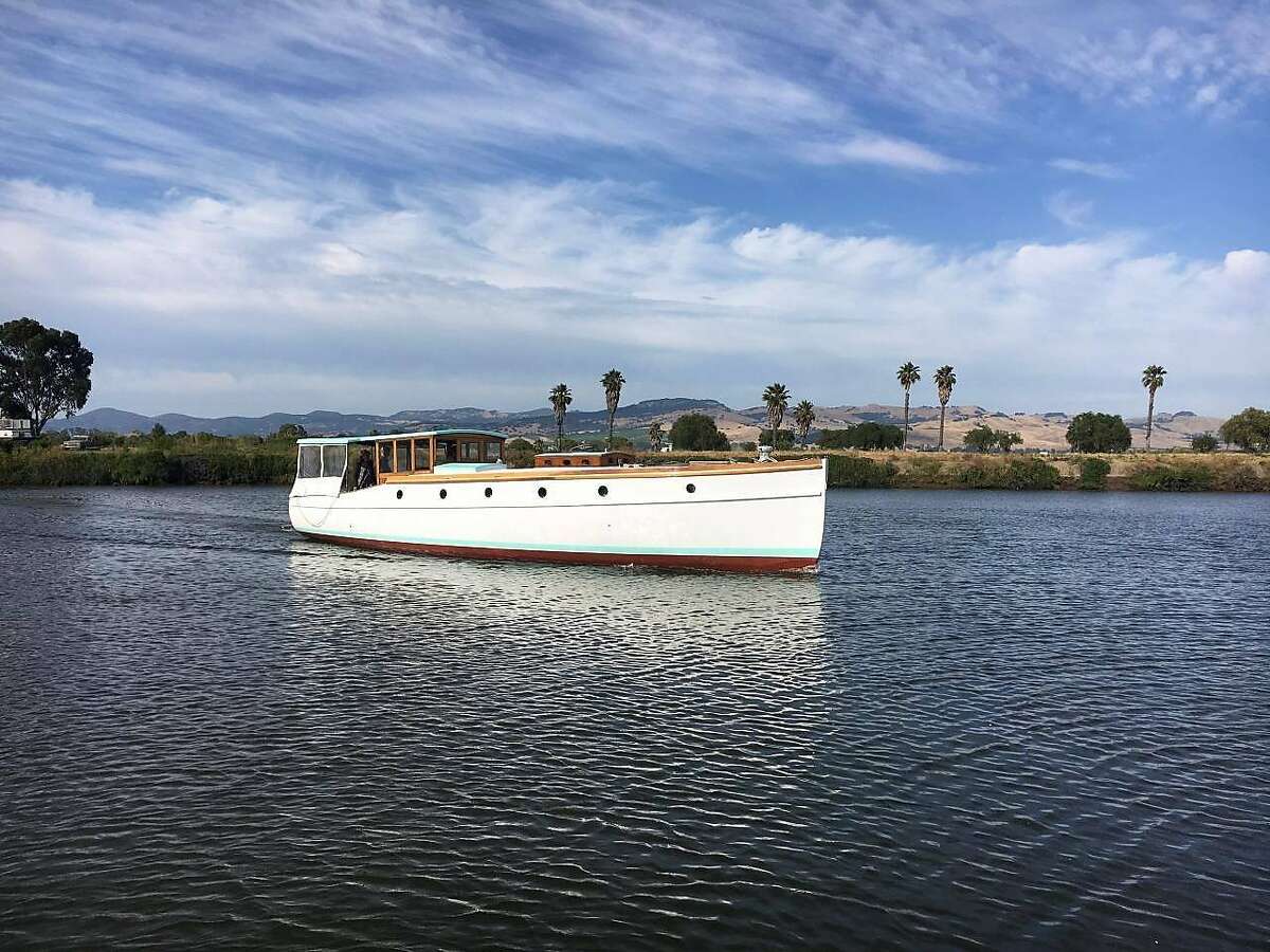 This yacht in Alameda is available as a rental via Glamping Hub