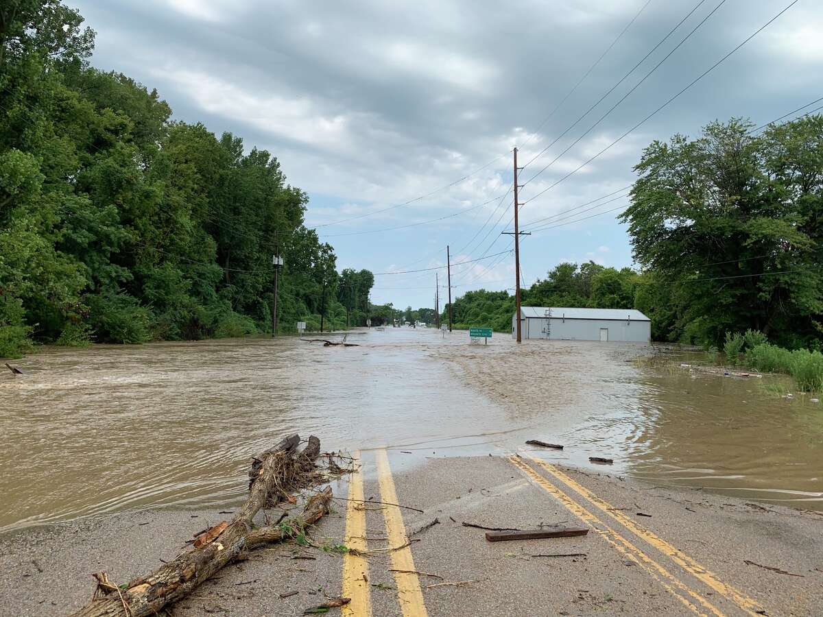 WATCH: Water rescue, damage to Miner Park