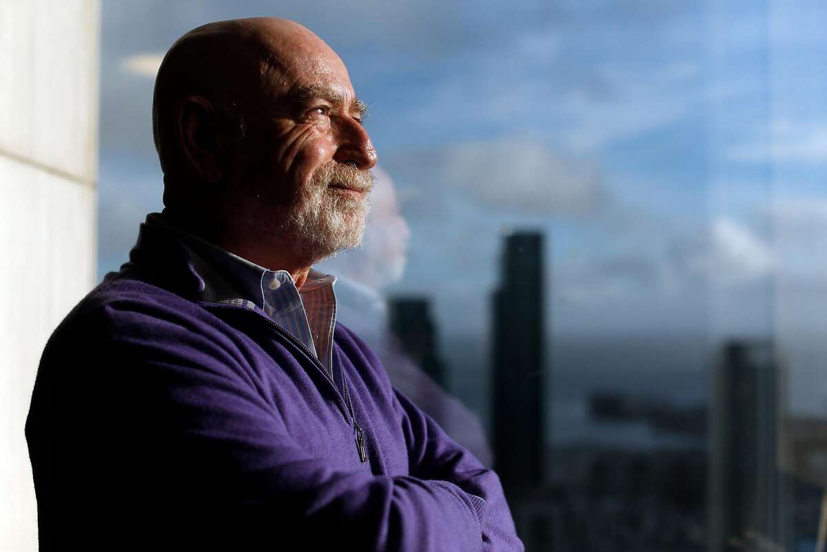 Salesforce's Peter Schwartz in his office in San Francisco, Calif., on Tuesday, December 22, 2015.