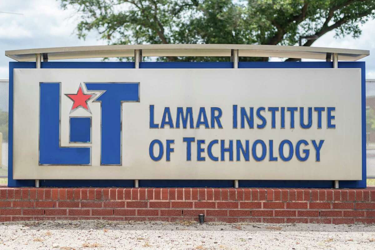 Lamar Institute of Technology sign on the campus. Photo made on June 20, 2020. Fran Ruchalski/The Enterprise