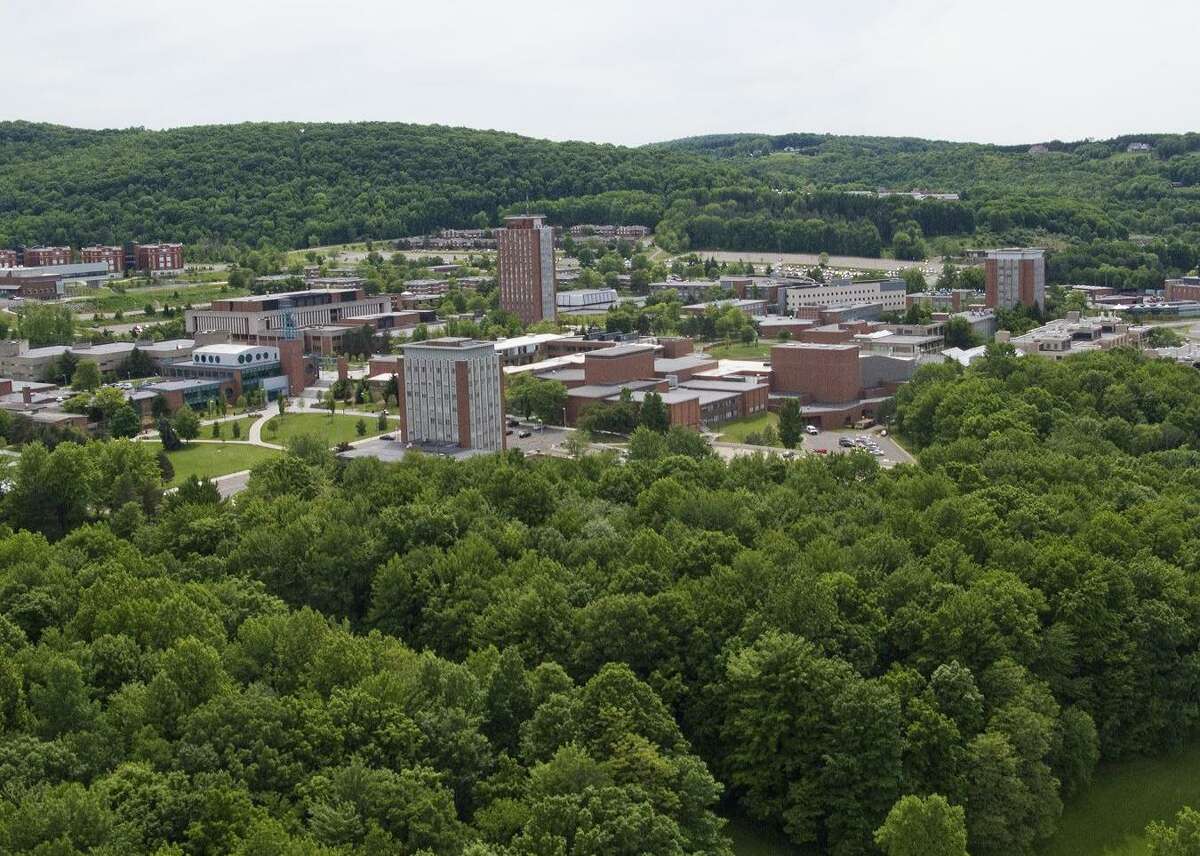 #20. Binghamton University - 40-year NPV: $1,298,000 - 10-year NPV: $143,000 - Graduation rate: 83% - Median debt: $16,750 Binghamton University, home to 13,800 undergraduate students, is located in upstate New York and offers several nationally-ranked programs, including accounting and computer engineering. More than 1,800 employers, like Apple, IBM, Disney, and Google, are drawn to the school’s excellent reputation and return yearly to recruit new seniors. On average, Binghamton graduates enjoy higher starting salaries than the national average—around $57,871 per year.