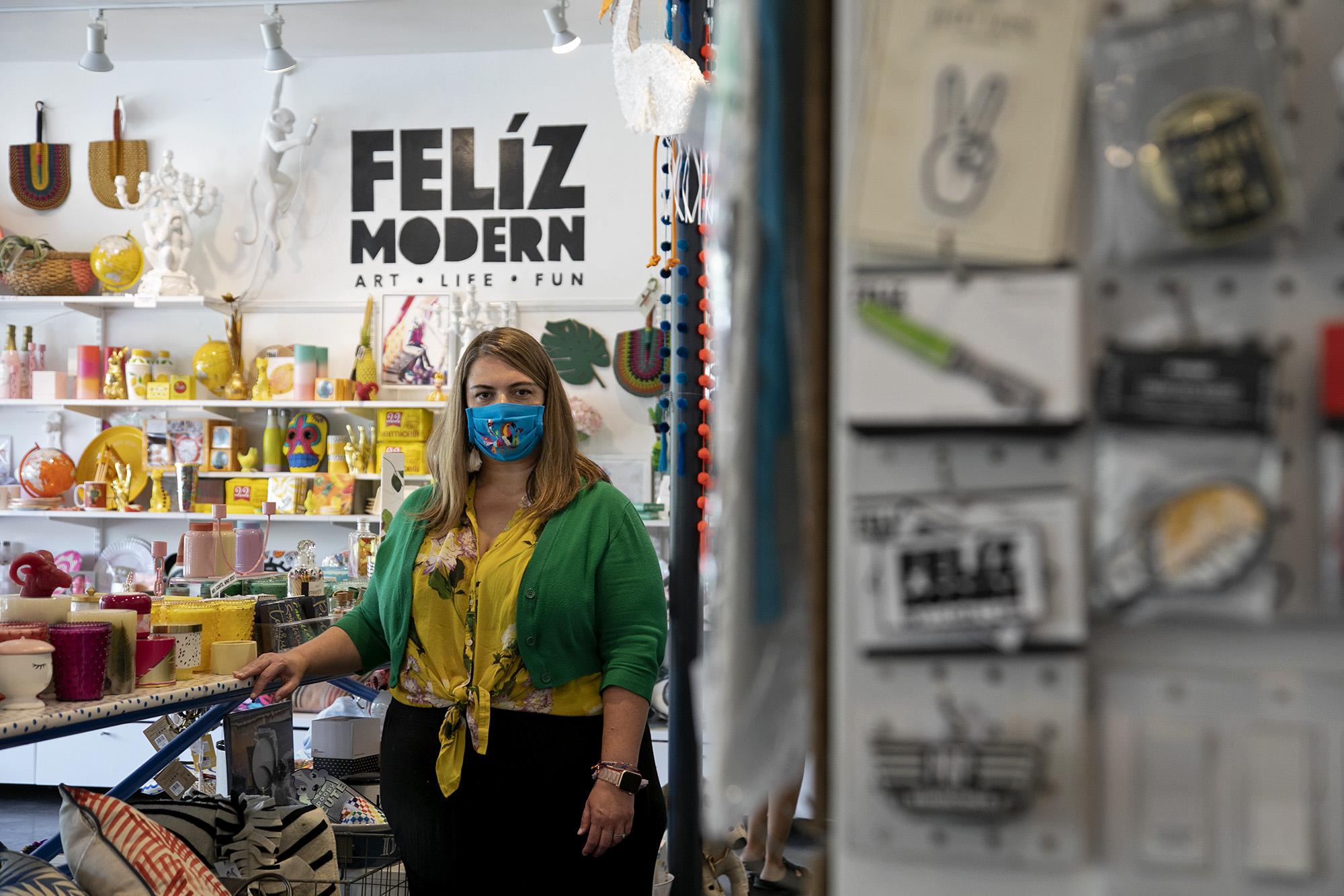 Co-owner of San Antonio gift shop Feliz Modern discusses the coronavirus pandemic’s impact on business