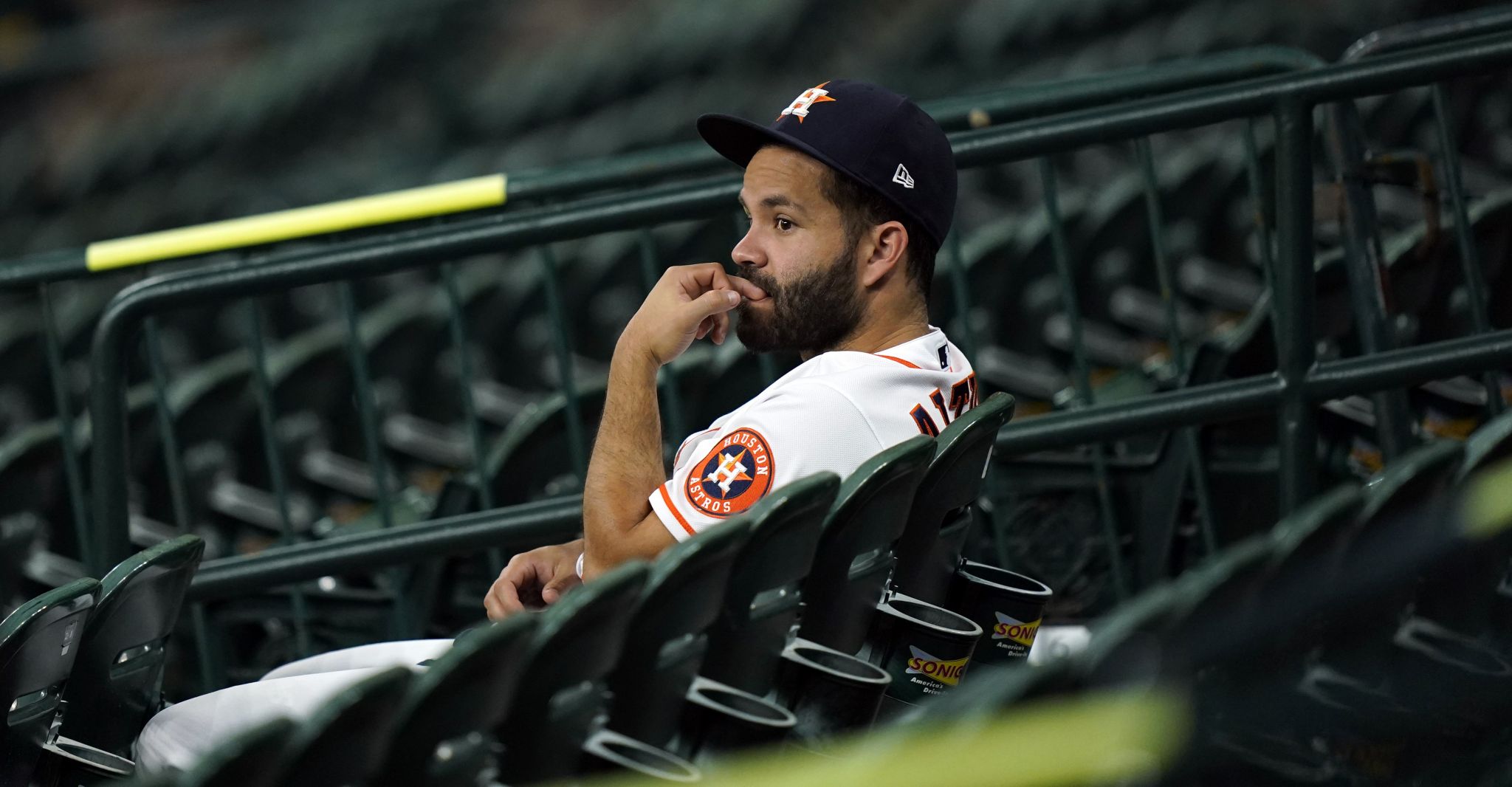 EVERY TIME THE ASTROS BANGED ON A TRASH CAN WHEN ALTUVE WAS