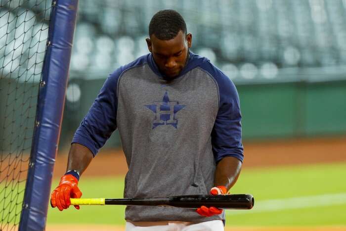 Jose Altuve, Yordan Alvarez And Kyle Tucker Crushtober Signatures