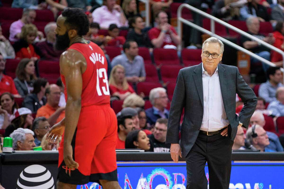 The pressure will be on coach Mike D’Antoni and James Harden in the first round against Oklahoma City with Russell Westbrook out for at least the first few games.