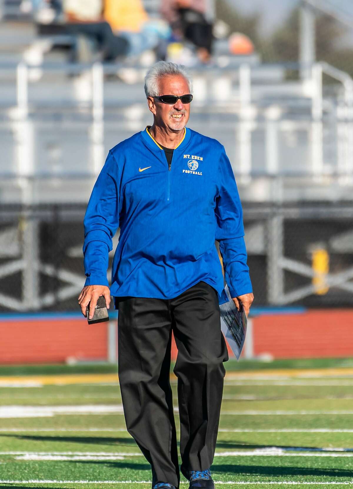 Mt. Eden-Hayward football coach Paul Perenon said of the revamped high school sports schedule the CIF released in July: “Frankly, those plans were written in pencil with a big fat giant eraser at the top.”