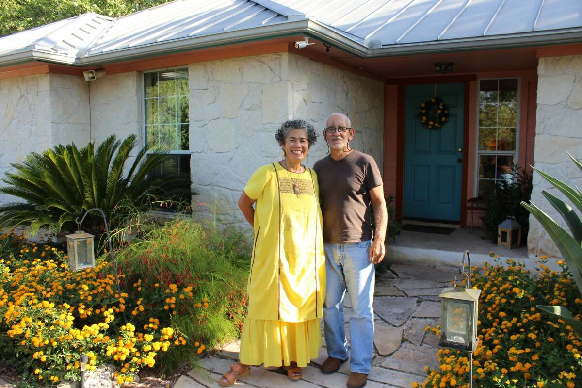 Theresa Ybanez and her husband, Armando Santiago, live in the community that surrounds Mission San José.