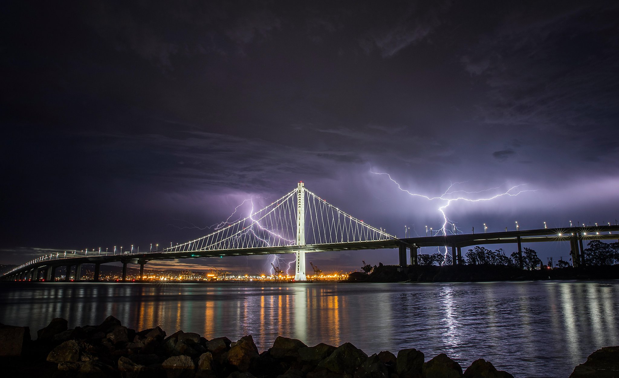 Staggering footage of lightning storm that started Bay Area fire