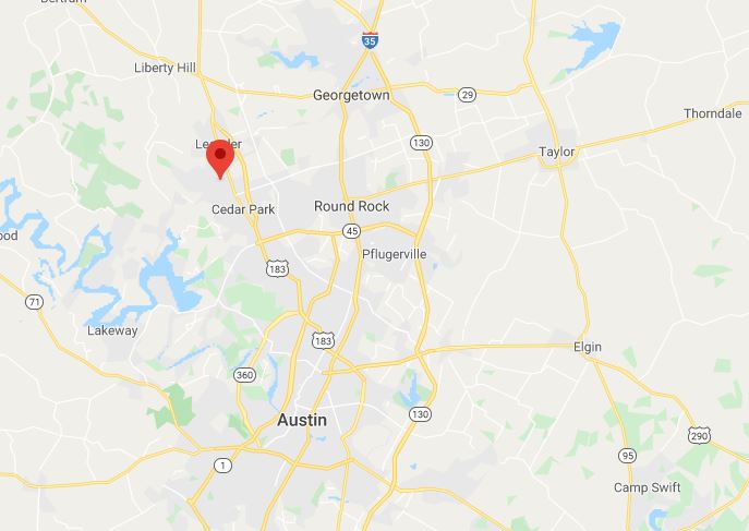 Three police officers shot at home near Austin