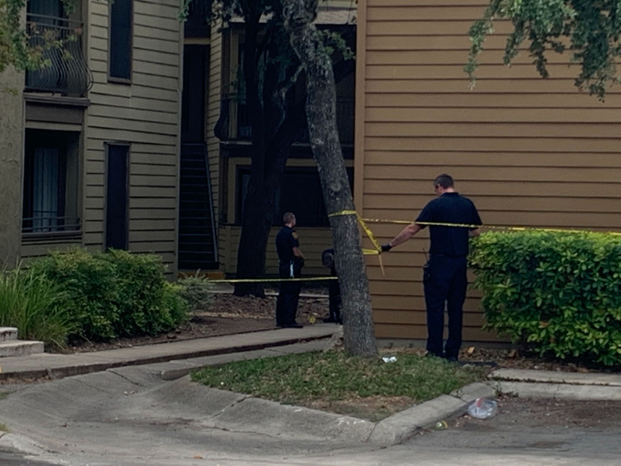Update: Man hospitalized after shooting at North Side apartment complex