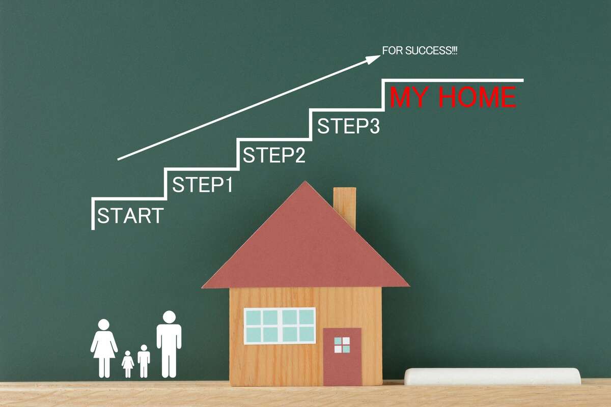 The first step in the homebuying process is getting pre-approved for a mortgage.