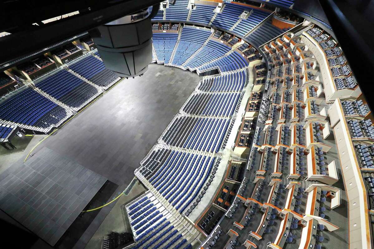 WWE has announced that it will move its flagship shows within Orlando, Fla., from its performance center to the Amway Center arena seen here. Stamford-based WWE said it would virtually connect fans to the arena through its new ThunderDome platform, which would feature live video on “massive” LED boards, pyrotechnics, lasers, graphics and drone cameras. It is partnering on the initiative with The Famous Group, a fan-experience company based in Culver City, Calif. “WWE has a long history of producing the greatest live spectacles in sports and entertainment, yet nothing compares to what we are creating with WWE ThunderDome,” Kevin Dunn, WWE’s executive vice president of television production, said in a statement. “This structure will enable us to deliver an immersive atmosphere and generate more excitement amongst the millions of fans watching our programming around the world.” Starting Monday night, fans can register for virtual seats through www.WWEThunderDome.com or WWE’s Facebook, Instagram or Twitter pages, the company said. Those online fans would be shown on the arena’s LED screens during shows.