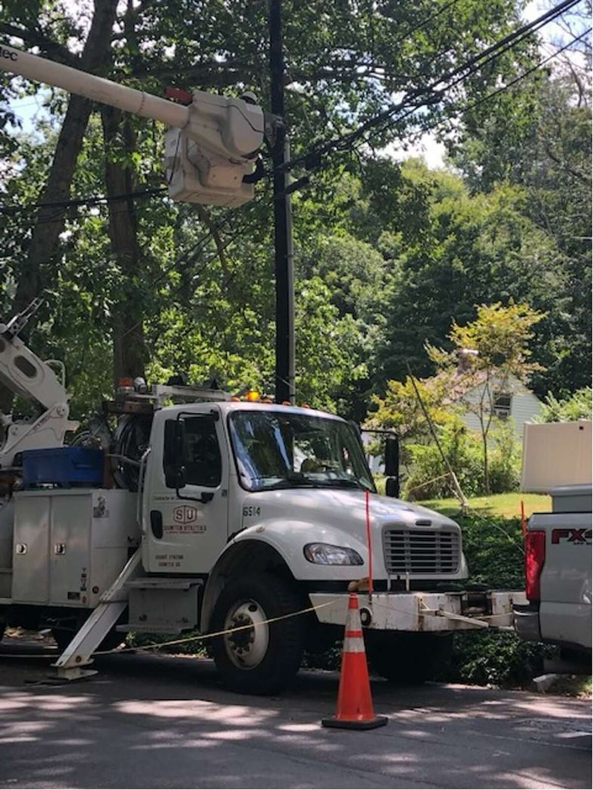 Seven calls to Eversource and six crews later, Wilton man's power