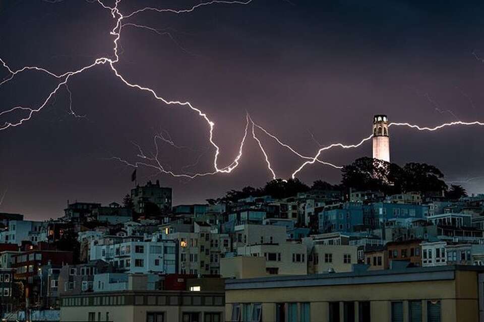 See the most stunning Bay Area lightning storm photos from this weekend