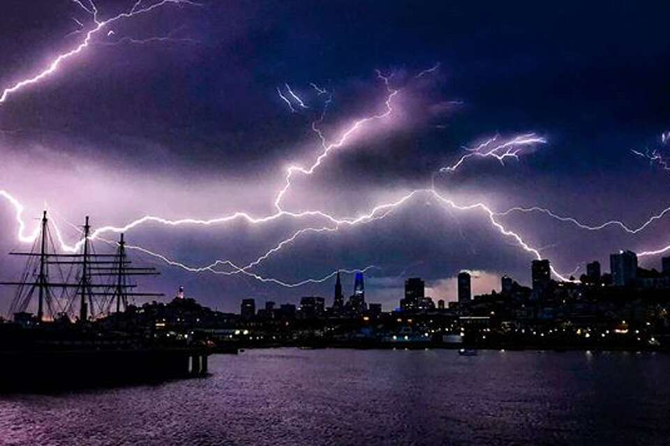 See the most stunning Bay Area lightning storm photos from this weekend