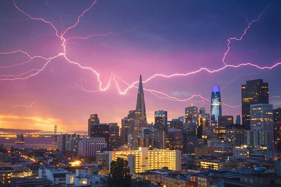 See the most stunning Bay Area lightning storm photos from this weekend