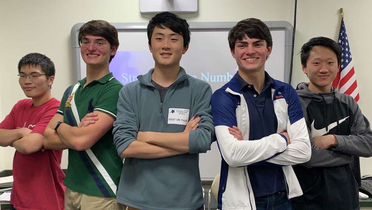 The Strength from Numbers tutors: Marcus Feng, Jonathan Strong, Ming Wu, James Strong, and Andrew Qin.