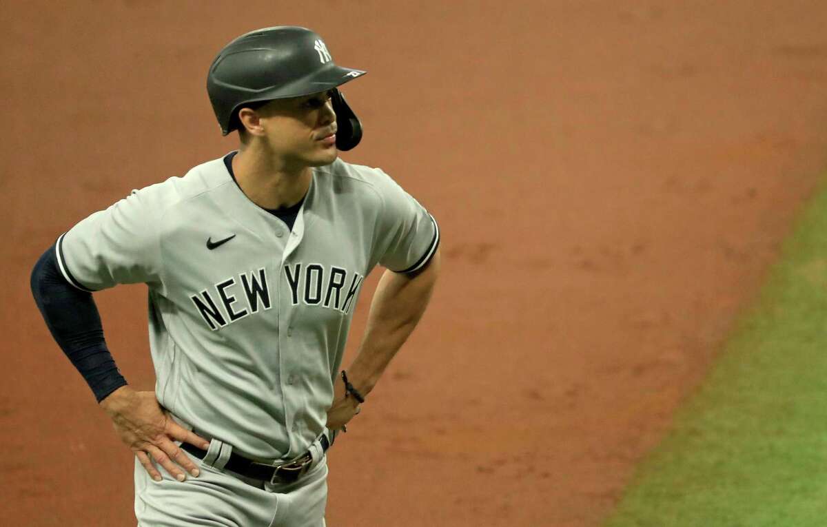 The Yankees Giancarlo Stanton expressed his disappointment and frustration with his latest injury.